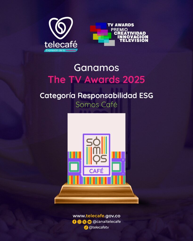 Telecafé hace historia en Nueva York al obtener un galardón en The TV Awards 2025