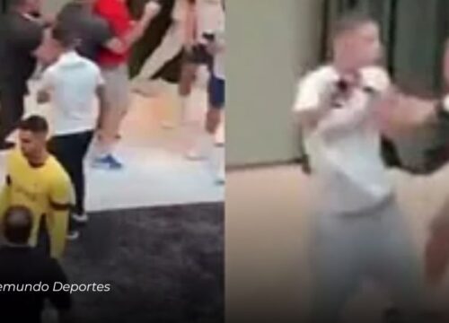 Cristiano Ronaldo genera polémica tras empujar a un aficionado