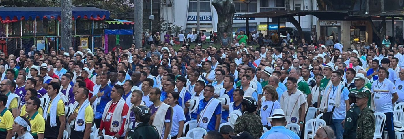 En Armenia el desfile inaugural de la Copa por la Fe llenó de música y espiritualidad las calles de la ciudad