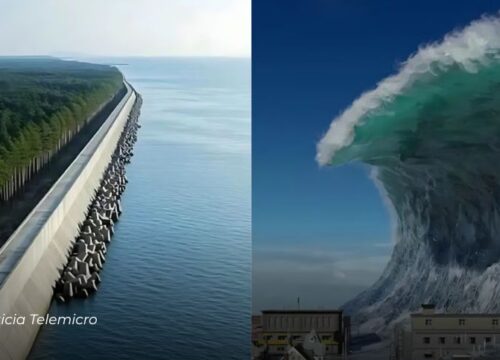 Japón levanta su “Gran Muralla” contra los tsunamis y la refuerza con millones de árboles