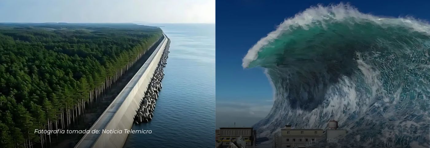 Japón levanta su “Gran Muralla” contra los tsunamis y la refuerza con millones de árboles