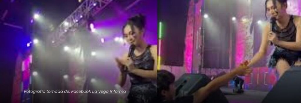 cantante se defiende de fan golpeándolo con un micrófono en pleno concierto