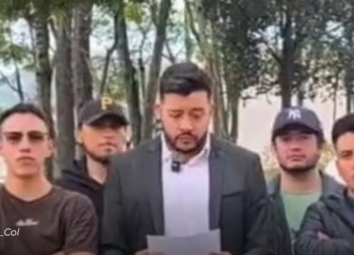 Jóvenes llamados «Bryan» se organizan y protestan contra Petro tras convertirse en meme