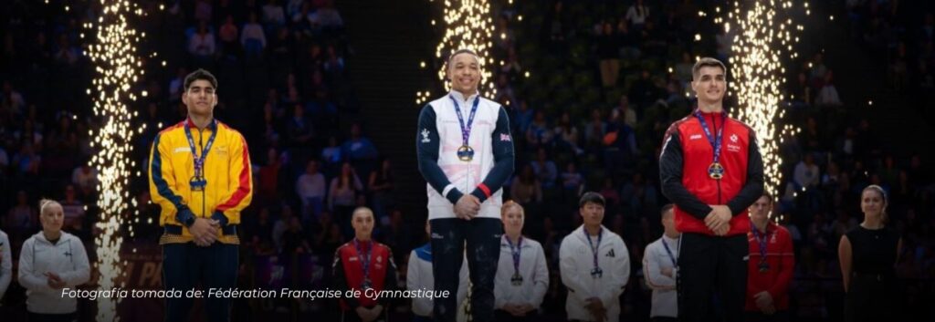 Ángel Barajas volvió a brillar: plata en la Copa Mundo de gimnasia en Hungría