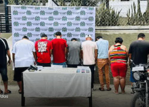 Cae en La Dorada el grupo delincuencial ‘Los del Norte’: 16 capturados y 18 millones incautados