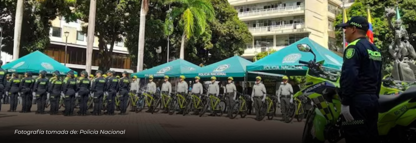 Llega a Pereira bloque de búsqueda con más de 400 agentes para enfrentar a las bandas delincuenciales