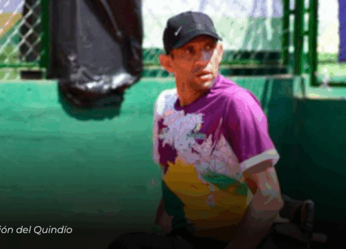 Gobierno del Quindío impulsa a cuatro paratletas con apoyo para competir en torneos nacionales de tenis