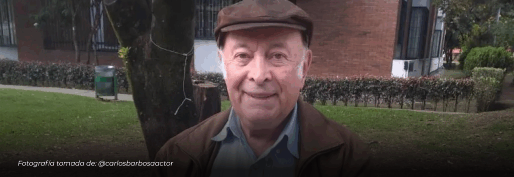 Falleció Carlos Barbosa, ícono del teatro, cine y televisión colombiana, a los 81 años