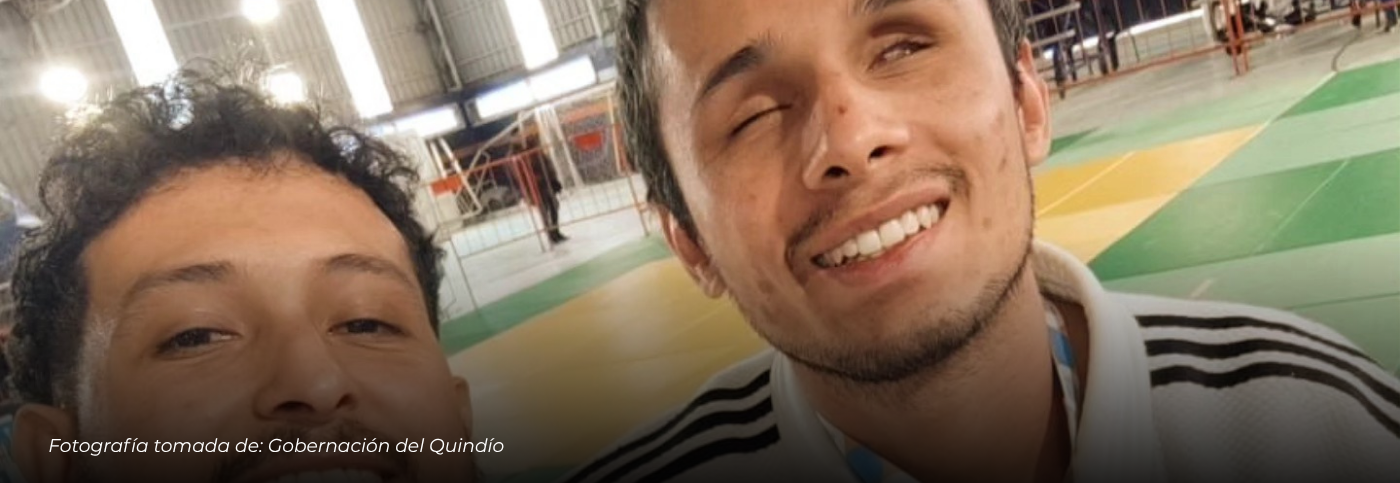 Judo visual del Quindío brilló con seis medallas en los Juegos Nacionales de Discapacidad Visual