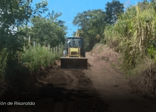 Gobernación de Risaralda refuerza mantenimiento vial y activa plan de contingencia ante temporada de lluvias