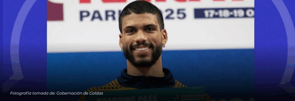 El caldense Rubén Darío Henao representará a Colombia en el Mundial de Karate en Egipto