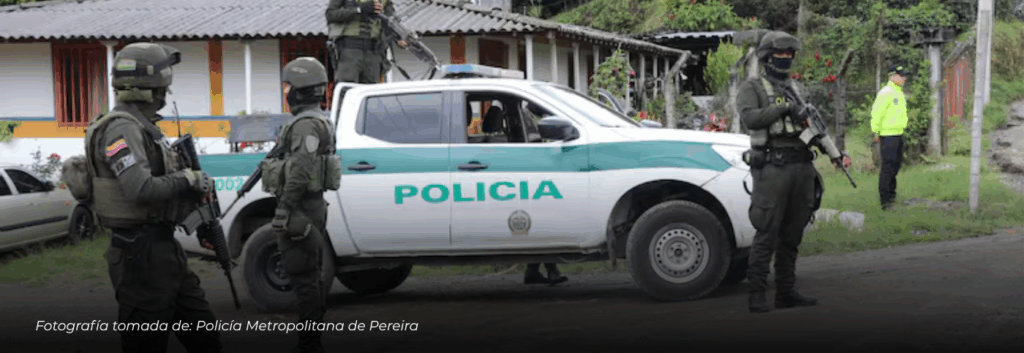Reducción del 35 % en homicidios en Pereira tras operativos del Bloque de Búsqueda contra el Multicrimen