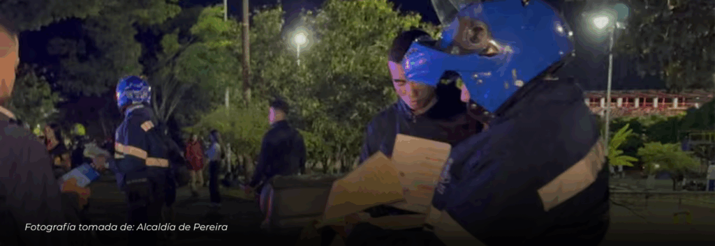 Refuerzan controles nocturnos para prevenir piques ilegales en Pereira