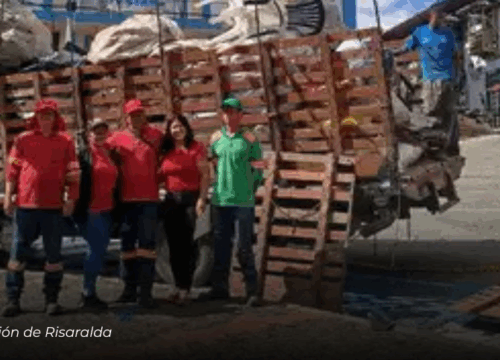 Recolectaron más de dos toneladas de material reciclable en jornadas ambientales de EPR en Apía y La Celia