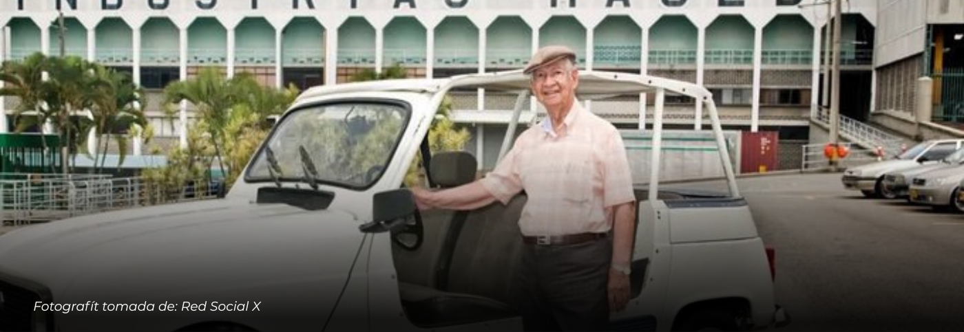 Muere a los 106 años José María Acevedo Alzate, visionario creador de la empresa Haceb