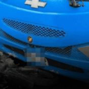 Siniestro vial en el barrio Los Alcázares dejó un motociclista herido en Manizales