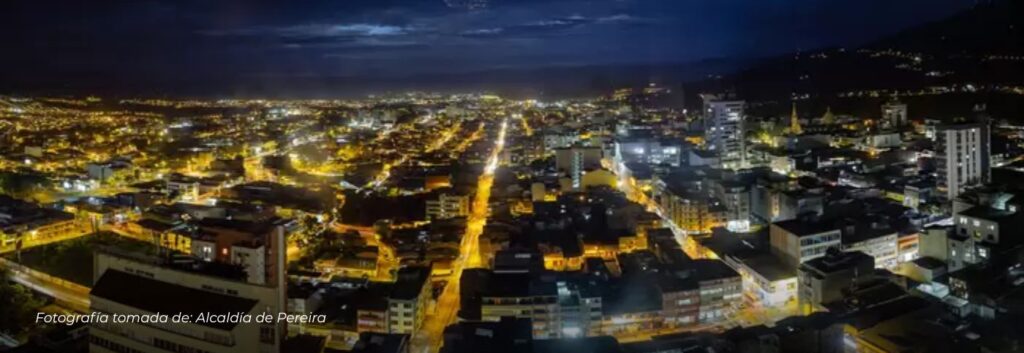 Pereira avanza en modernización del alumbrado público con más de 20 mil luminarias instaladas en dos meses