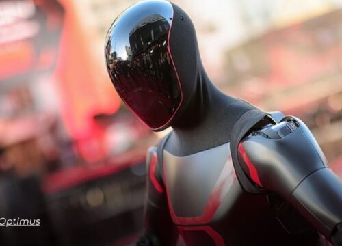 Optimus, el robot de Tesla sorprende al mostrar sus habilidades de kung-fu junto a Jared Leto durante la Premiere de Tron: Ares