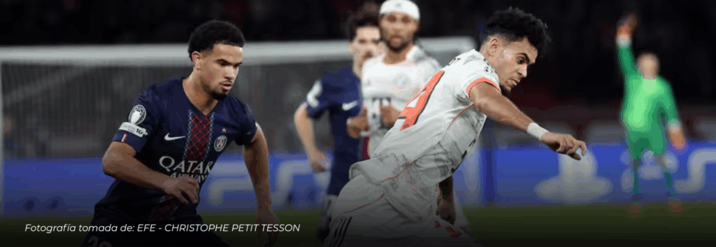 Con doblete de Luis Díaz, el Bayern Múnich vence al PSG y mantiene su racha invicta en la Champions League