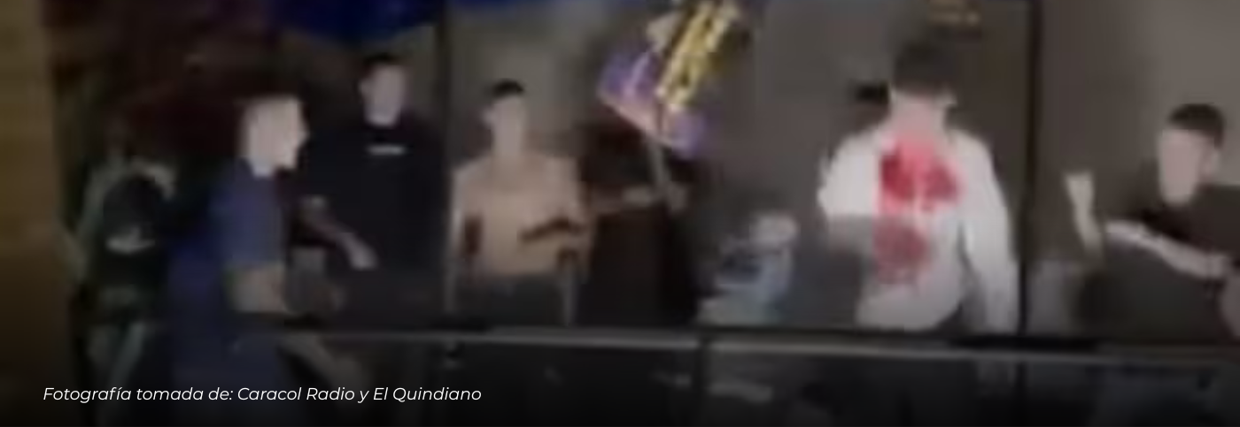 Policía del Quindío investiga agresión a joven en fiesta de disfraces en Armenia