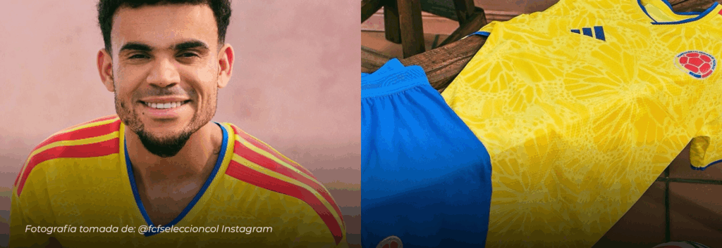 Colombia lanza su camiseta del Mundial 2026: un homenaje al realismo mágico y las mariposas