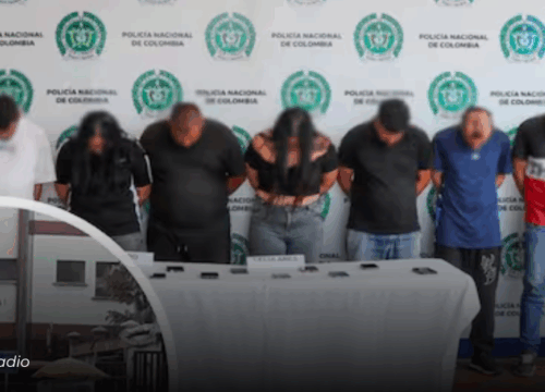 Nueve integrantes de la banda ‘Cordillera’ fueron enviados a la cárcel por extorsionar conductores en Pereira