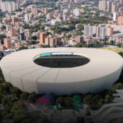 Así lucirá el renovado estadio Atanasio Girardot con su próxima modernización y ampliación de capacidad