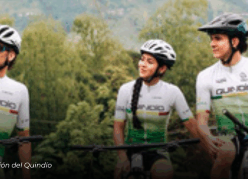 Tres ciclistas quindianos representarán a Colombia en la Copa Interamericana de MTB en México