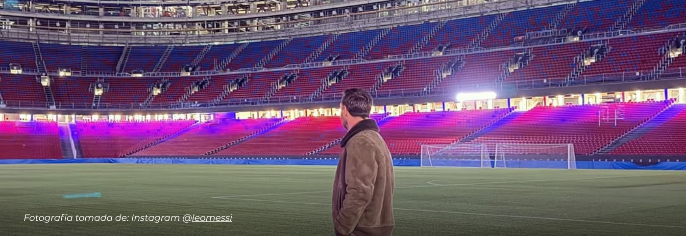 Lionel Messi regresa al Camp Nou y revive su historia con un emotivo mensaje