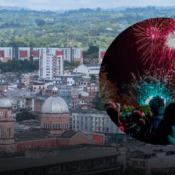 Cuatro adultos resultaron lesionados con pólvora durante la alborada de diciembre en Armenia