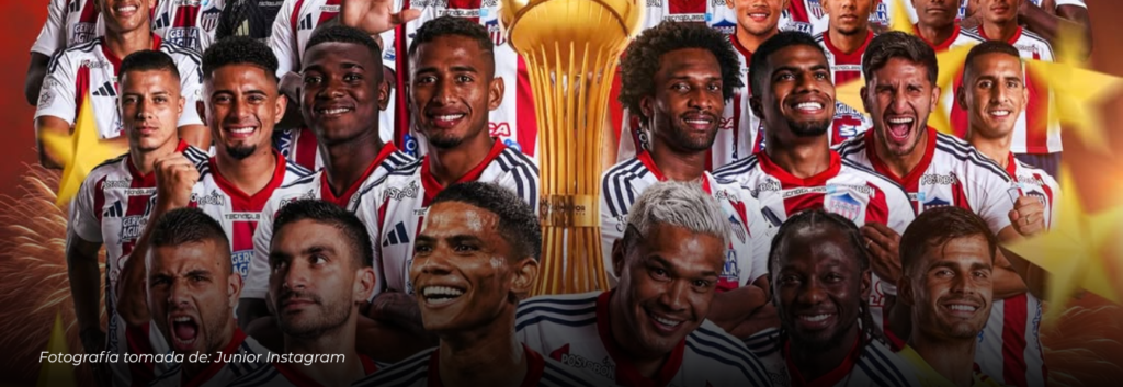 Junior se corona campeón de la liga colombiana 2025-2 tras vencer 1-0 a Tolima y ganar 4-0 el global