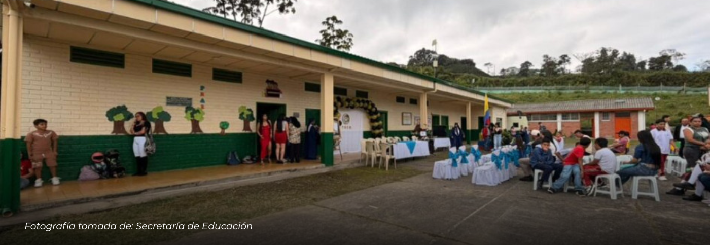 Institución Educativa Cartagena tendrá grados 10° y 11° desde 2026, tras casi 30 años de espera en Palestina, Caldas