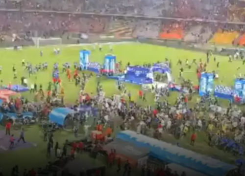 Invasión de cancha y desórdenes tras el triunfo de Nacional en la Copa BetPlay 2025