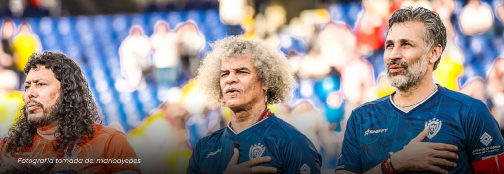 Fútbol, nostalgia y homenajes: así fue la despedida de Mario Yepes en el ‘Capitanes Legendarios’