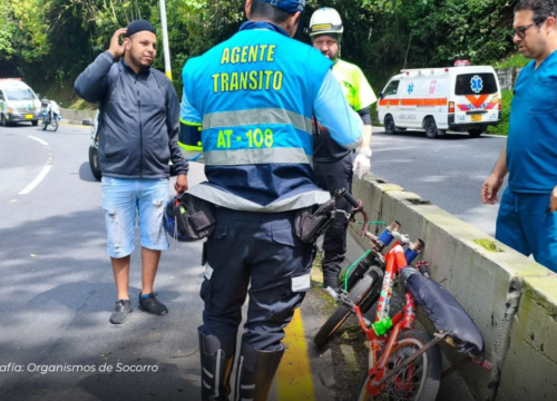 Un menor murió y otro permanece en estado crítico tras accidente en la Autopista del Café