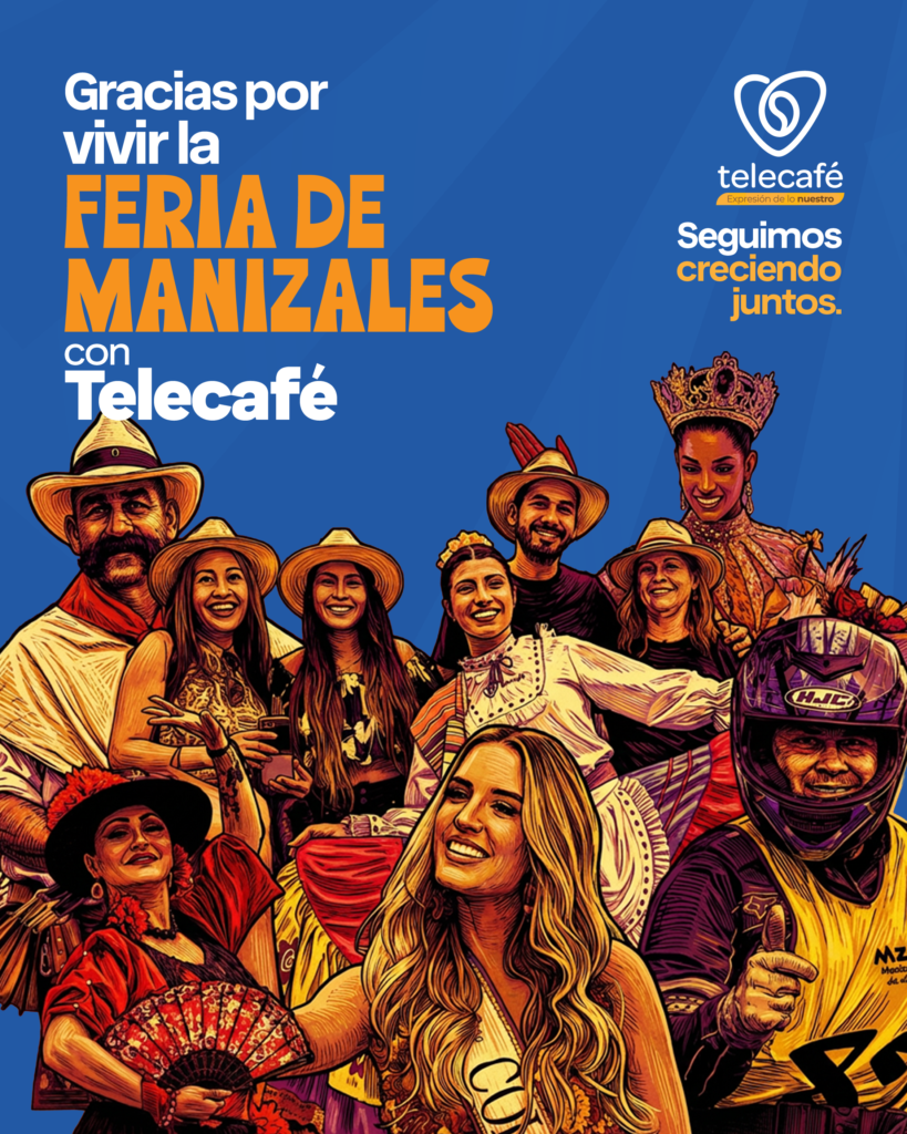 Telecafé cierra la Feria de Manizales 2026 con cifras históricas de audiencia y alcance