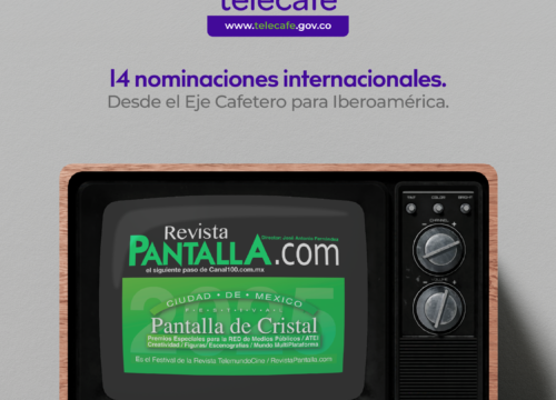 Telecafé, gran protagonista en los Premios Internacionales Pantalla de Cristal 2026