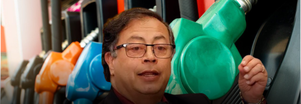 Petro anuncia que comenzará a bajar el precio de la gasolina en Colombia