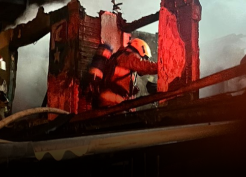 Incendio en Manizales deja dos familias afectadas