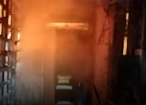 Incendio en fábrica de maderas del sur de Armenia dejó un fallecido