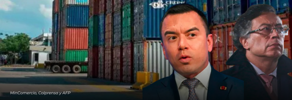 Colombia frena exportaciones eléctricas a Ecuador tras nuevas medidas arancelarias