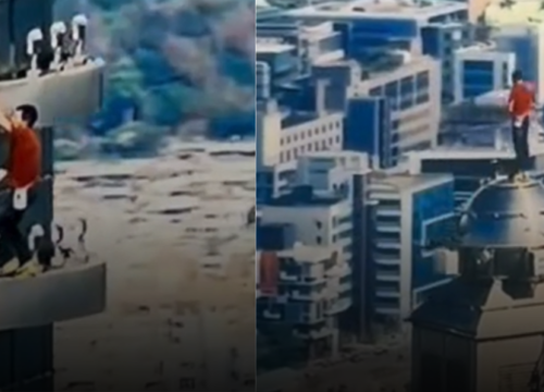 Alex Honnold escala el rascacielos Taipei 101 sin cuerdas ni protección