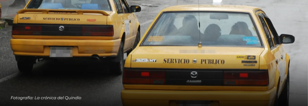 Taxistas de La Tebaida mantienen paro indefinido por cobros excesivos