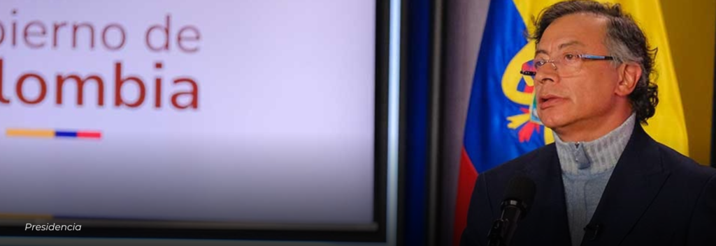 La emergencia económica es un ‘impuesto a los más ricos’, declaró el mandatario Gustavo Petro