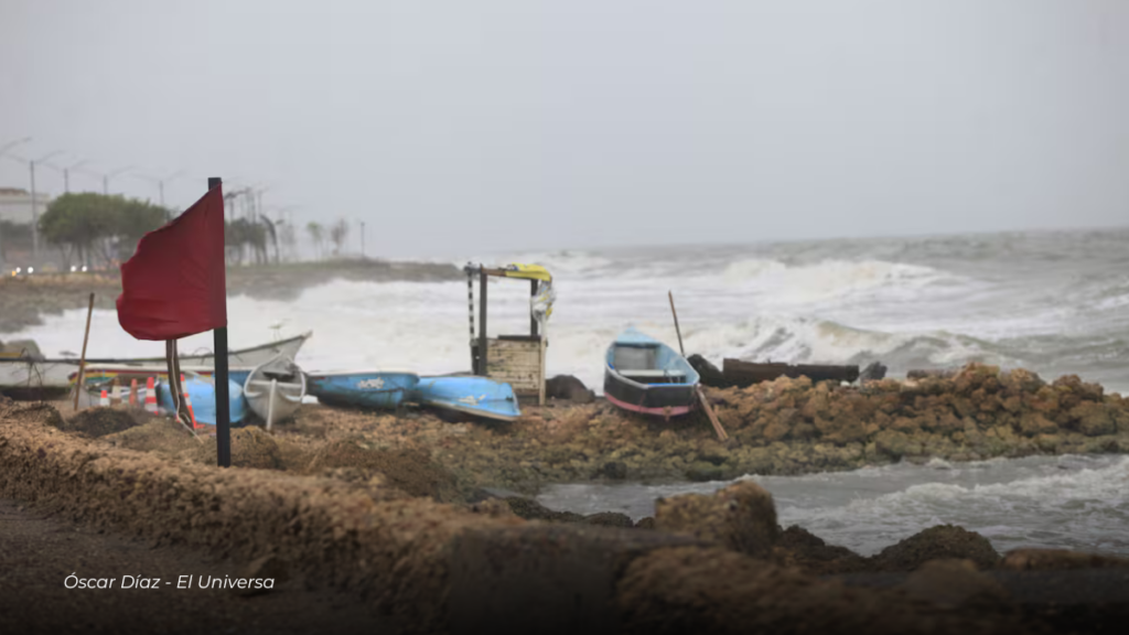 Emergencia climática en Cartagena obliga al cierre de playas