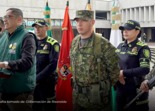 Risaralda reporta reducción de delitos y avances en seguridad en inicio de 2026