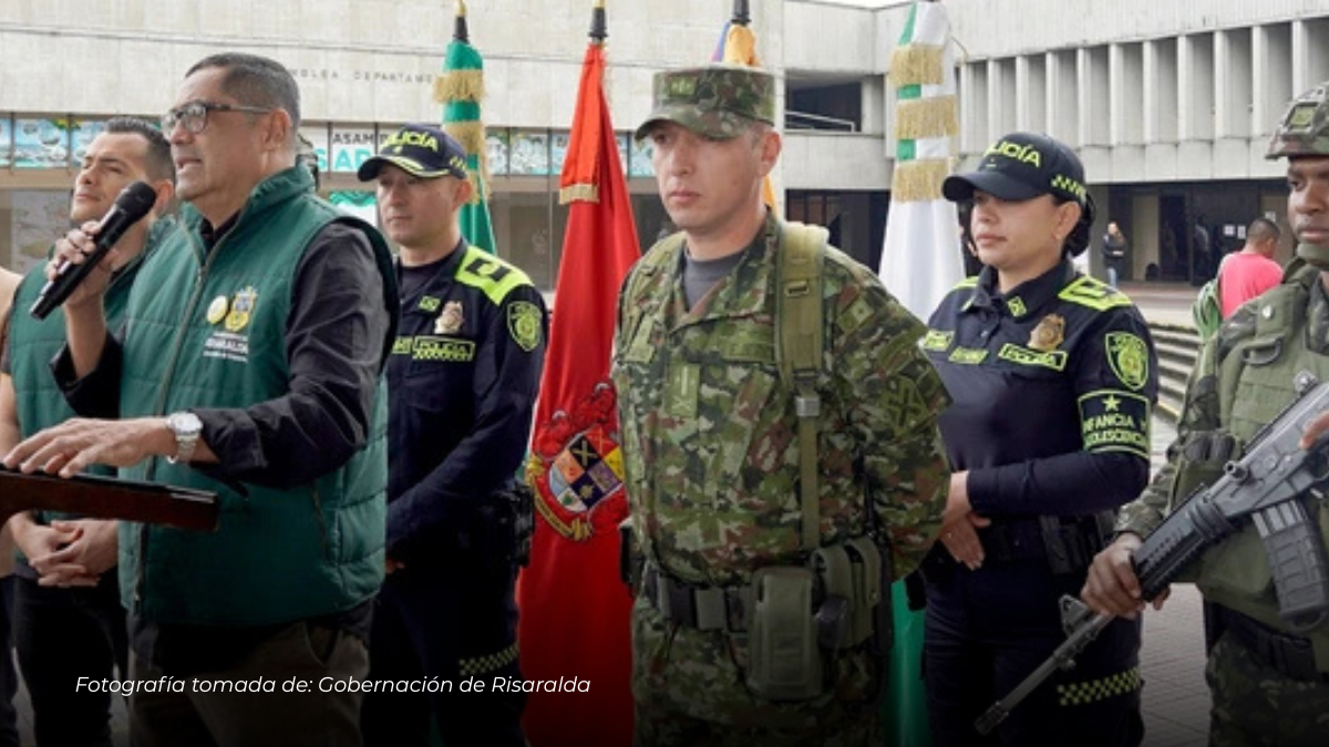 Risaralda reporta reducción de delitos y avances en seguridad en inicio de 2026