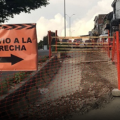 Cierre parcial en la avenida Ancízar López, en Armenia, por obras de alcantarillado