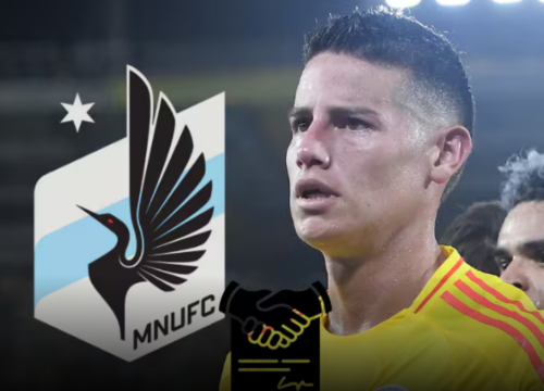 James Rodríguez estaría cerca de convertirse en nuevo jugador del Minnesota United en la MLS