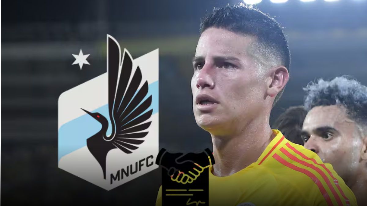 James Rodríguez estaría cerca de convertirse en nuevo jugador del Minnesota United en la MLS
